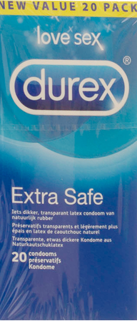 Durex Extra Safe Condoms 20 3
