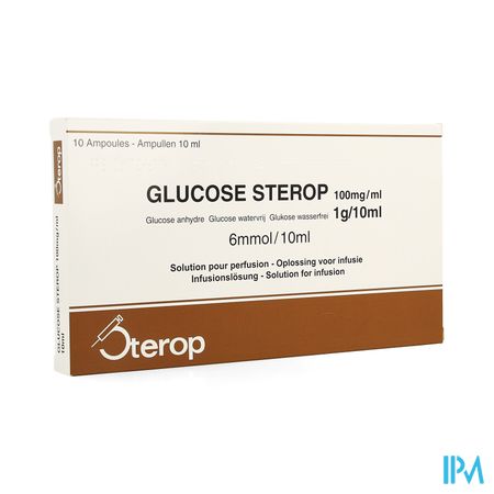 Glucose 10 % Sterop 1g/10ml 10