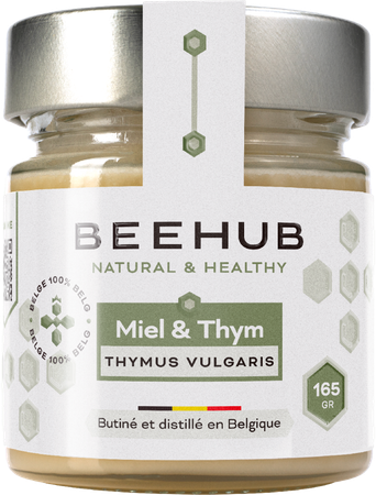 Beehub Tijm Honing Belgie 165g 1