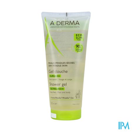 Aderma Indisp.gel Douche Surgras 200ml