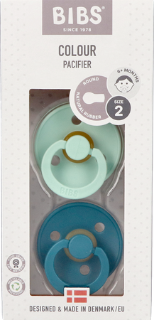 Bibs 2 Fopspeen Duo Mint/forest Lake 2 1
