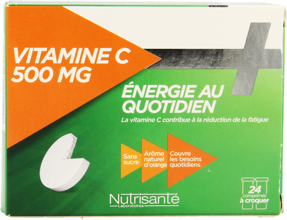 Vitamine C 500mg Comp A Croquer Tube 2x12 2