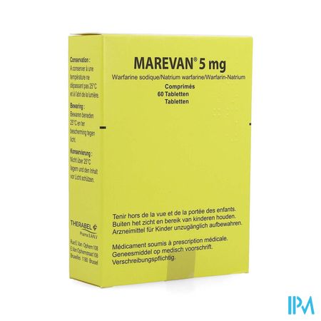 Marevan Comp 60 X 5mg Blister