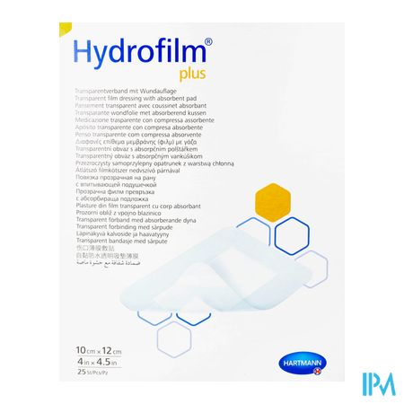 Hartmann Hydrofilm Plus 10x12cm 25 P/s 1