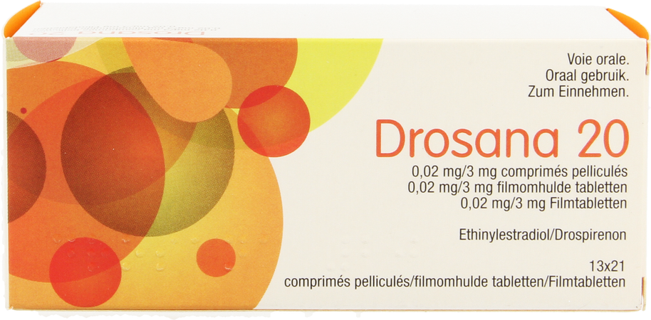 Drosana 20 0,02mg/3mg Filmomh Tabl 13 X 21 1