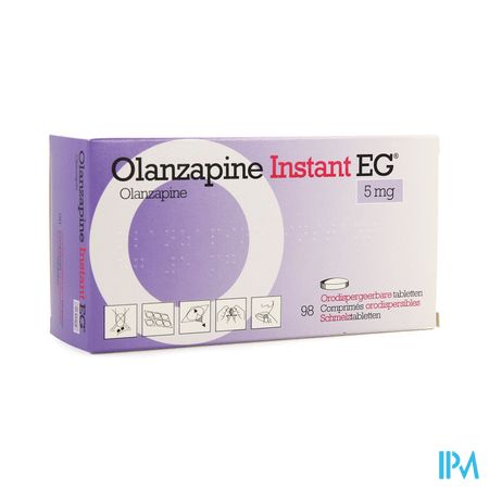 Olanzapine Instant 5Mg EG Tabl Orodisp 98X5Mg 1