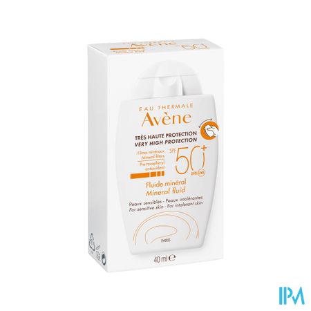 Avene Sol Spf50+ Fluide Mineral 40ml