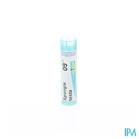Spongia Tosta 9ch Gr 4g Boiron 1