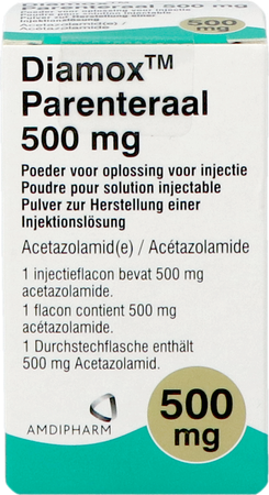 Diamox Parenteral Pdr Opl Inj Fl Inj 1 X 500mg 1