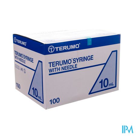 Terumo Seringue+aiguille 21g 1 1/2 Tb Vert 10ml100