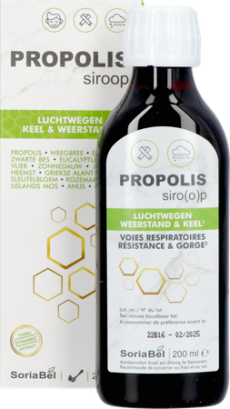Soria Propolis Siroop Fl 200ml 5