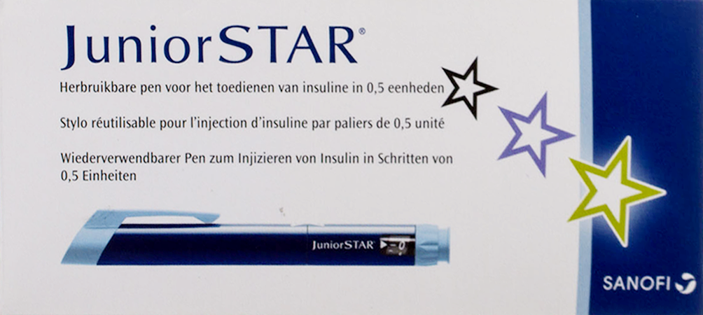 Junior Star Blauw Injectiepen 1
