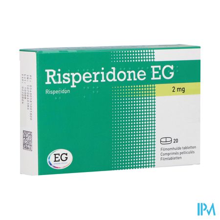 Risperidone EG Tabl  20 X 2 Mg