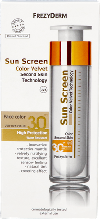 Frezyderm Sunscreen Velvet Color Face Spf30 50ml 1