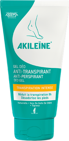 Akileine Groen Deo Biactif A/trans.gel 75ml 103190 1