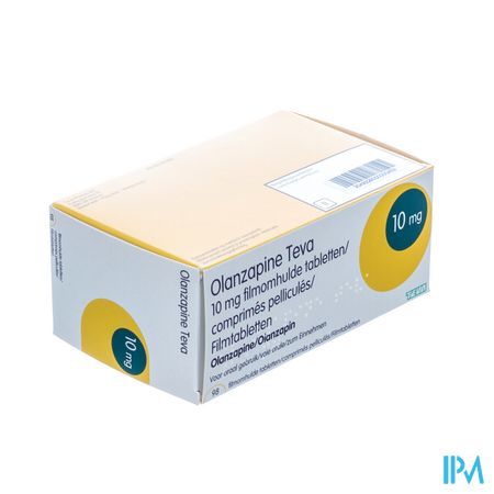 Olanzapine Teva 10mg Comp Pell 98 X 10,0mg