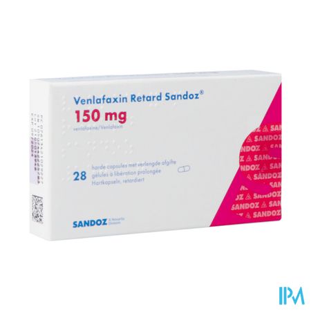 Venlafaxin Retard Sandoz 150mg Verl.afg. Caps 28