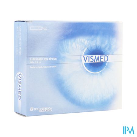 Vismed Lubrifiant Oculaire 0,18% Fl 20 X 0,3ml