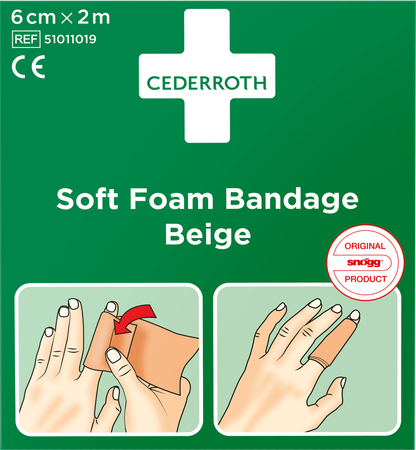Cederroth Soft Foam Bruin 6cmx2,0m 51011019 1