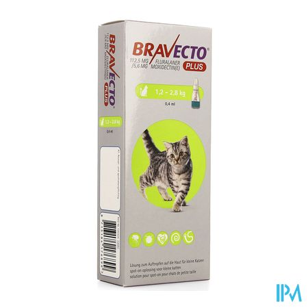 Bravecto Plus 112,5mg Spot On Sol Pipet 1