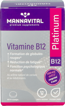 Mannavital Vitamine B12 Platinum V-tabl 60 Nf 4