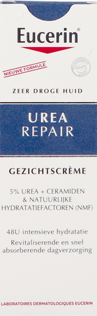Eucerin Urearepair Gezichtscr 5% Urea Tube 50ml Nf 4