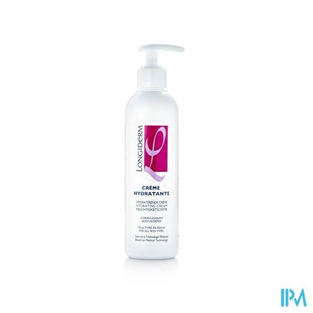 Longiderm Lichaamscreme Hydraterend Pompfl 200ml