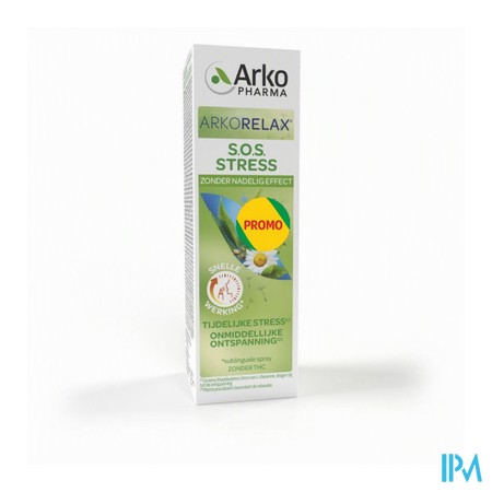 Arkorelax Sos Stress Cann. Sativa Spray 15ml Promo