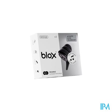 Blox Music Noir 1 Paire