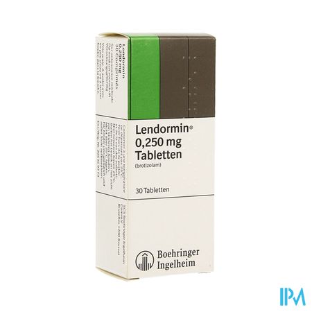 Lendormin Comp. 30 X 0,25mg