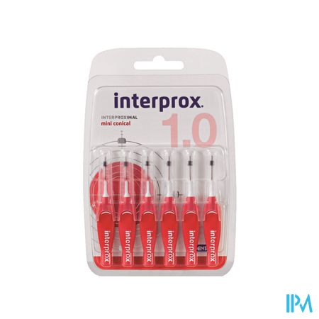 Interprox Mini Conical Rouge 2-4mm 31195