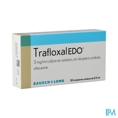 Trafloxal Edo 30 X 0,5ml Ud