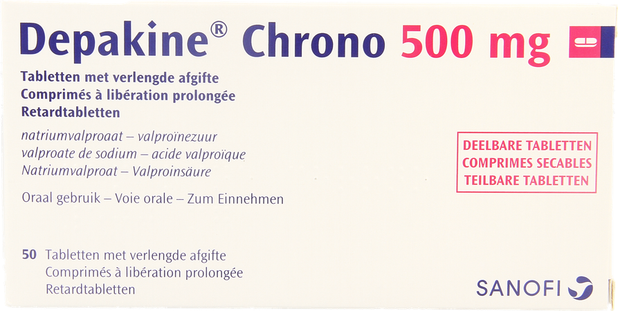 Depakine Chrono 500 Blister 5 X 10 3