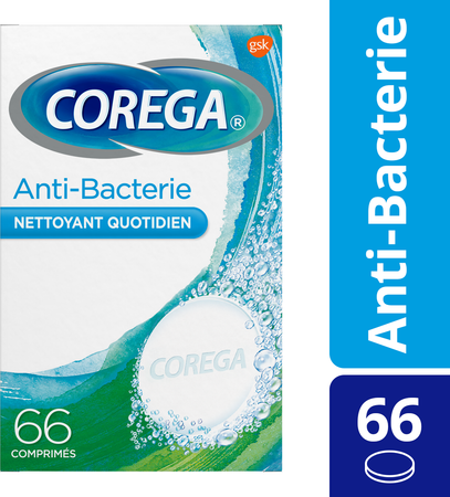 Corega Anti Bacterie Tabl 66 5