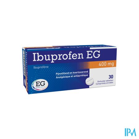 Ibuprofen EG 400 Mg Comp Pell  30 X 400 Mg