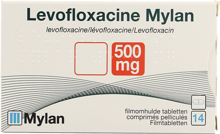 Levofloxacine Viatris 500mg Tabl 14 4