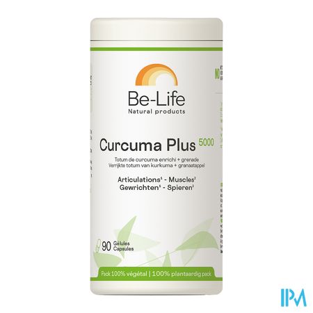 Curcuma Plus 5000 Be Life Caps 90 1