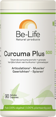Curcuma Plus 5000 Be Life Caps 90 1