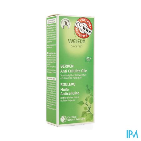 Weleda Huile Anticellulite Au Bouleau 100ml