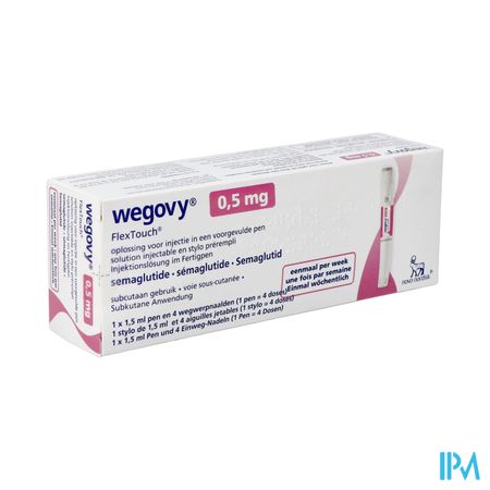 Wegovy Abacus 0,5mg Flextouch Opl Inj Voorgev.pen1