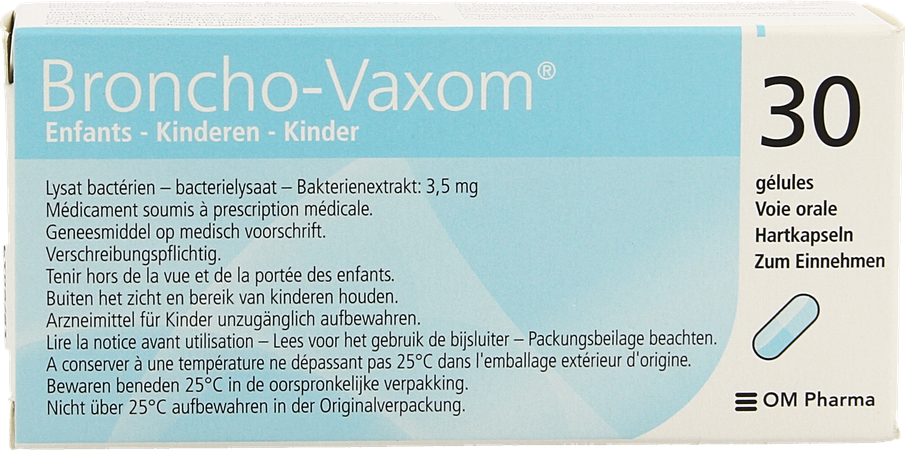 Broncho Vaxom Enfant 3,5mg Pi Pharma Caps 30 Pip 2