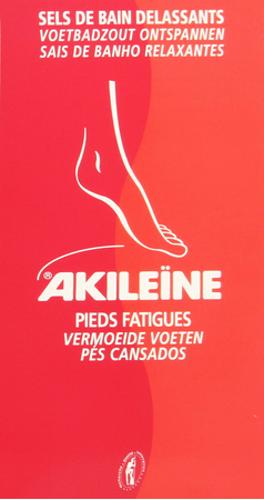 Akileine Rouge Sels Bain Pieds Sach 2x150g 101220 3