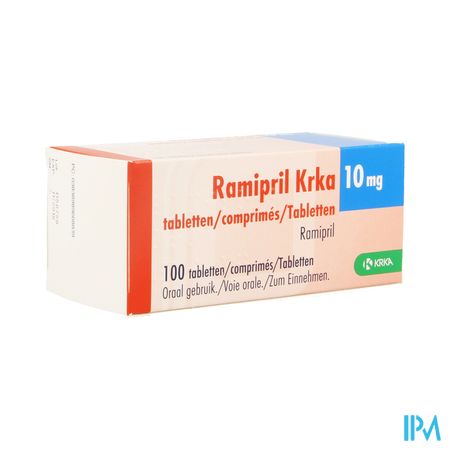 Ramipril Krka 10,0mg Comp 100