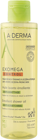 Aderma Exomega Control Emolierende Wasolie 200ml 2