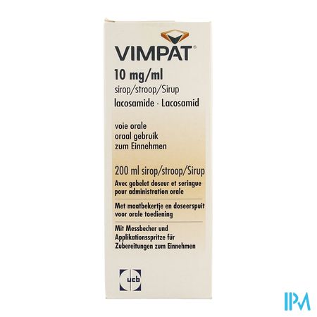 Vimpat 10mg/ml siroop (200ml) 2