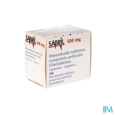 Sabril Comp 100 X 500mg 1