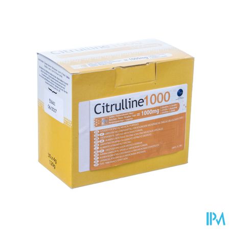 Citrulline 1000 Pdr Sachet 30x4g