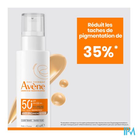 Avene Zon Spf50+ A/pigment Fluide 40ml 4