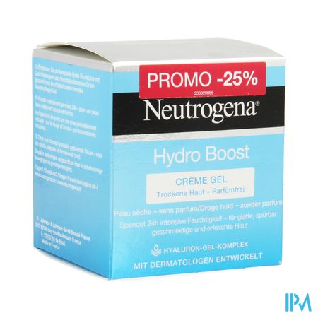 Neutrogena Hydro Boost Creme Gel 50ml Promo