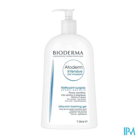 Bioderma Atoderm Intensive Schuimende Gel Nf 1l